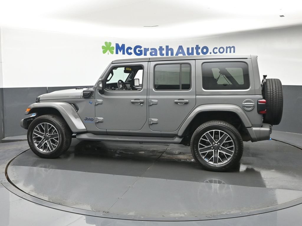 Used 2023 Gray Jeep Sahara 4xe image 23