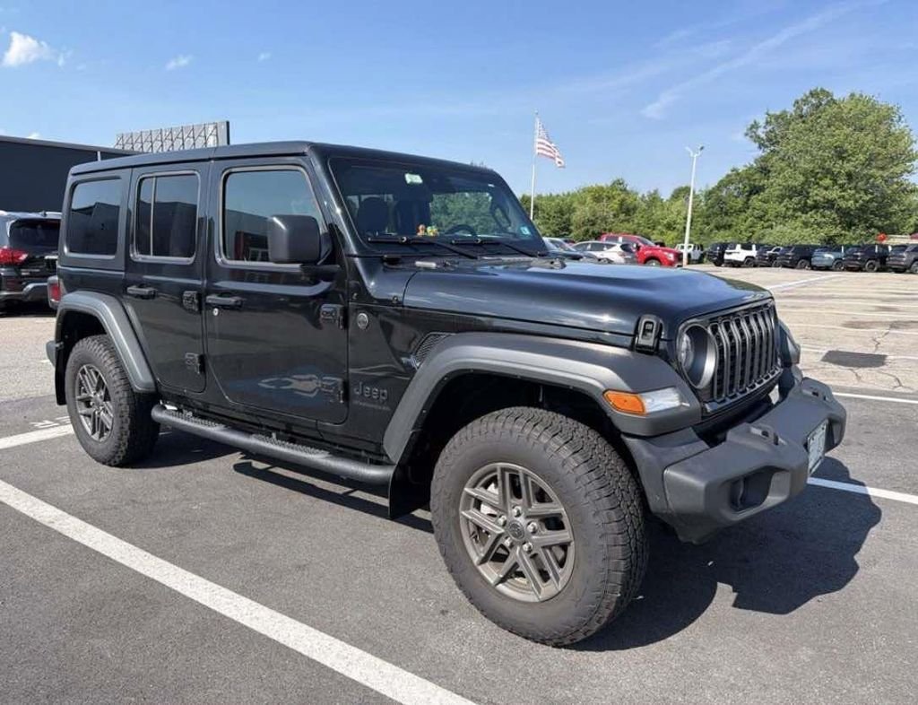 Used 2025 Black Jeep Sport S image 1