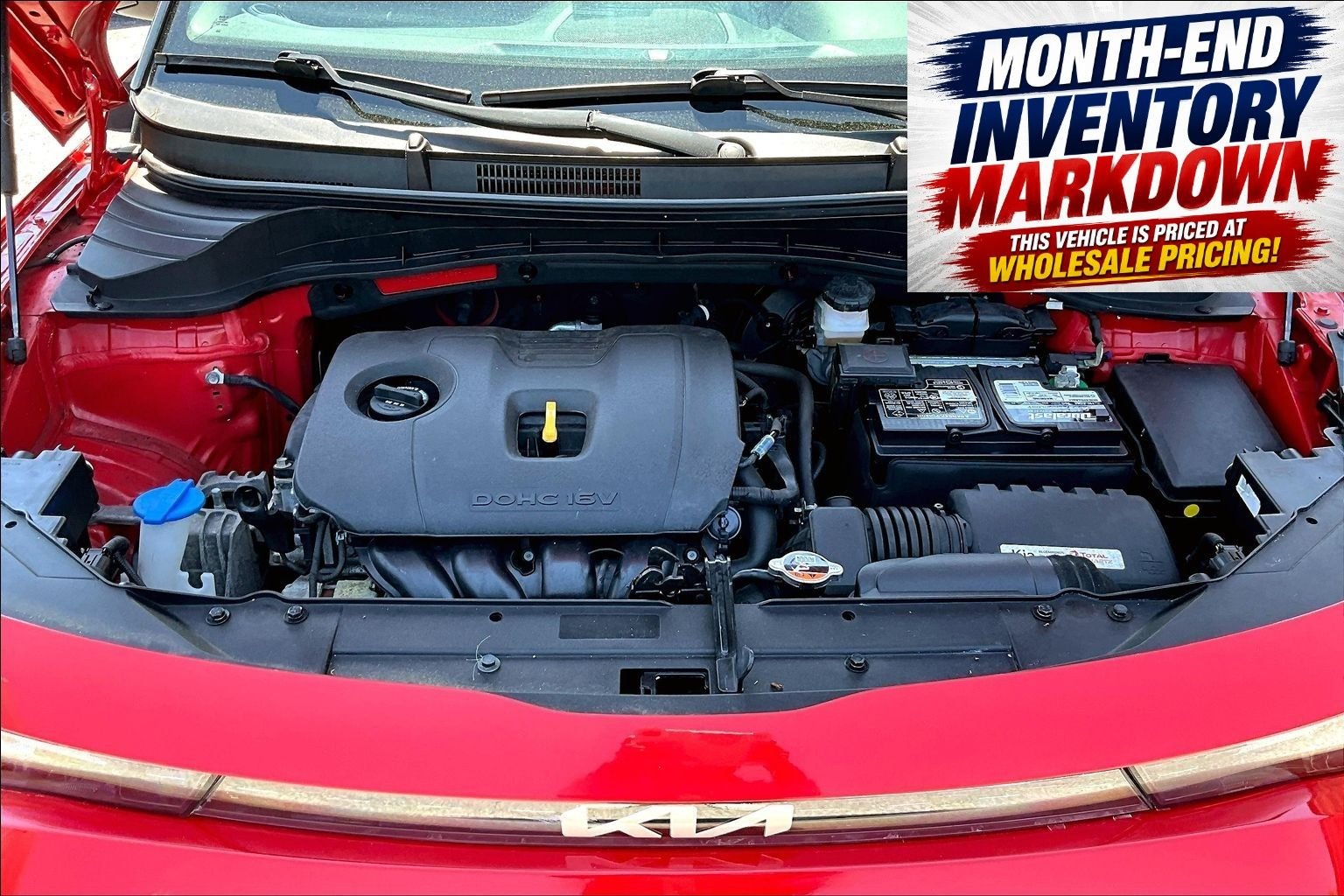Used 2023 Red Kia LX image 30
