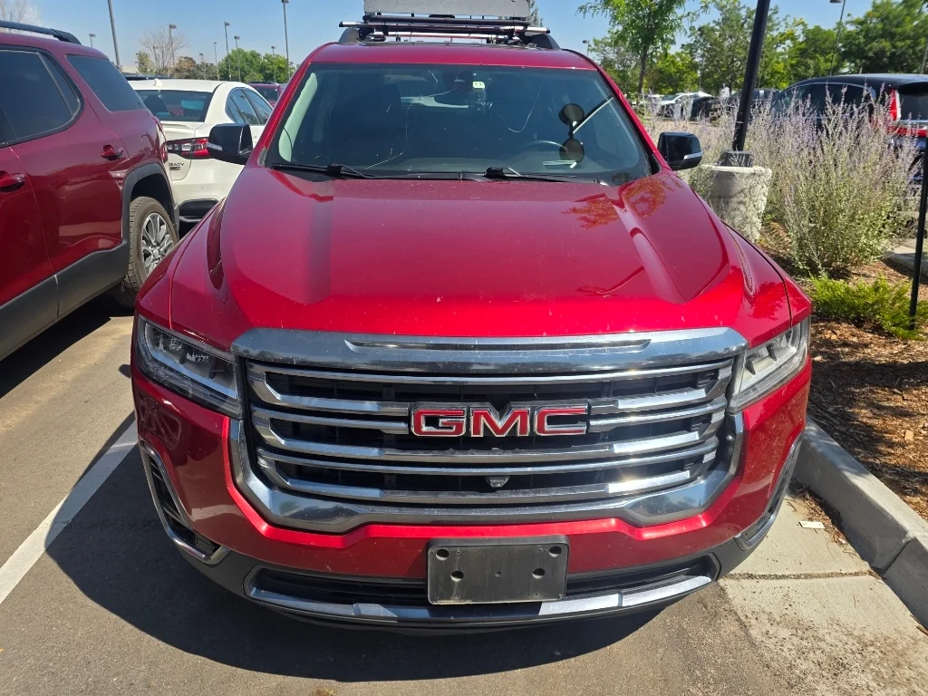 Used 2023 Volcanic Red Tintcoat GMC AT4 image 17