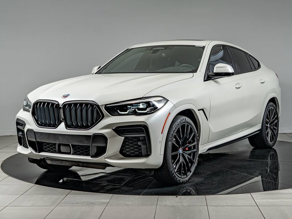Used 2023 Frozen Brilliant White Metallic BMW M50i image 1
