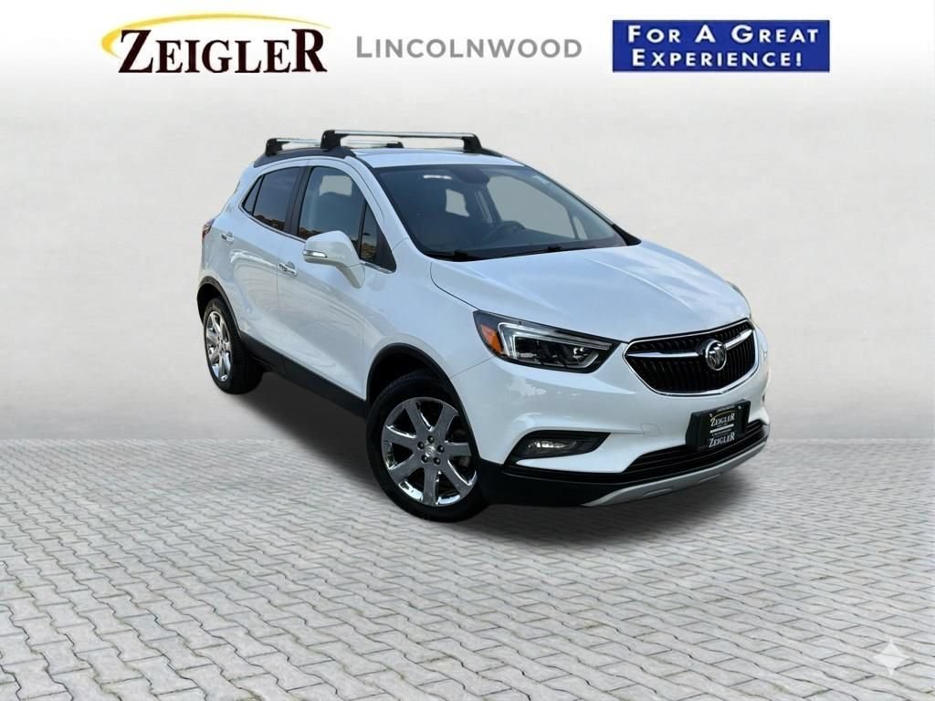 Used 2018 (Includes (CM5) Black Carbon Metallic lower exterior accent color, Paint code W700S.) Buick Essence image 1