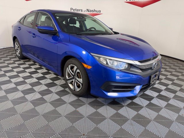 Used 2016 Aegean Blue Metallic Honda LX image 1