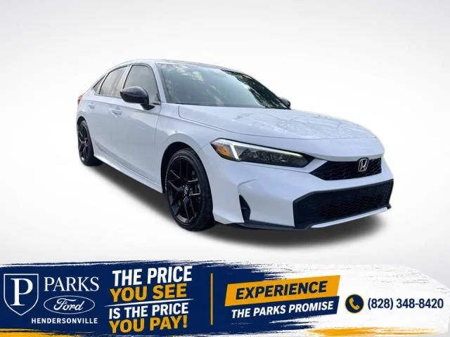 Used 2025 Platinum White Pearl Honda Sport image 1