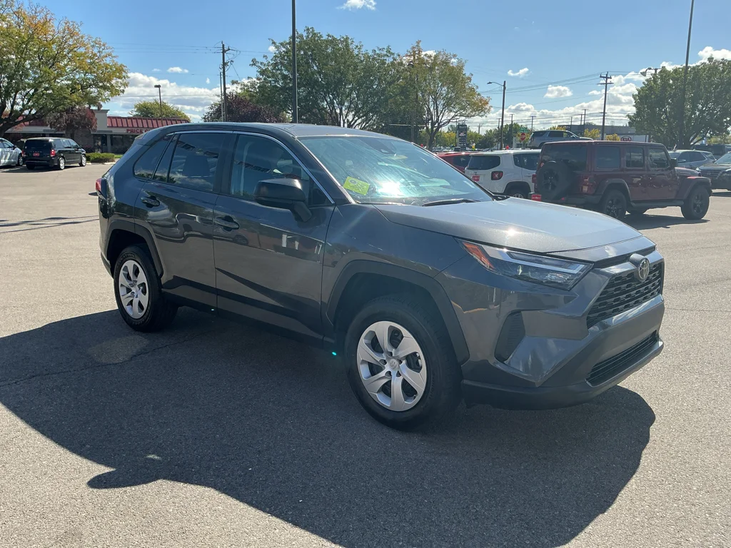 Used 2025 Magnetic Gray Metallic Toyota LE image 3