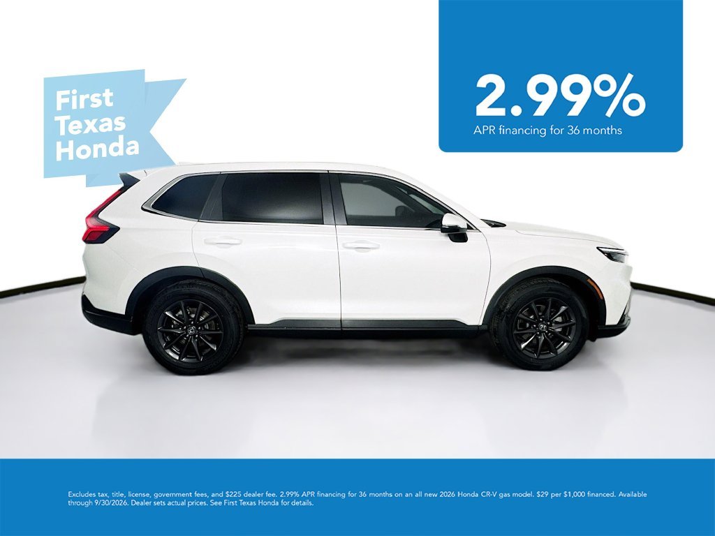 New 2026 Platinum White Pearl Honda EX-L image 8
