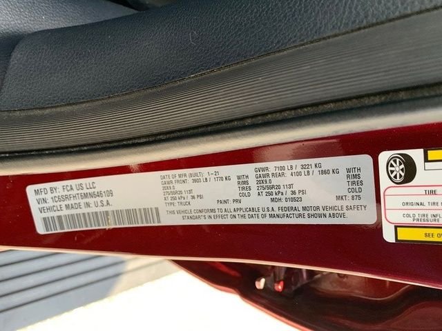 Used 2021 Red Ram Limited image 24
