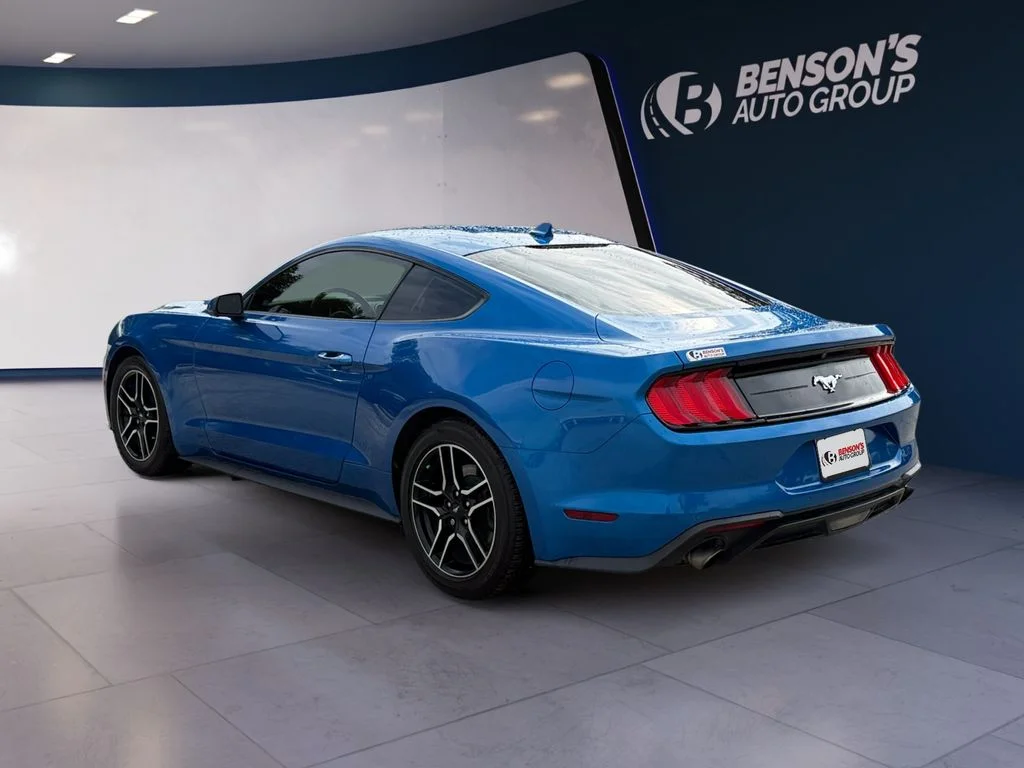 Used 2021 Blue Ford EcoBoost image 3