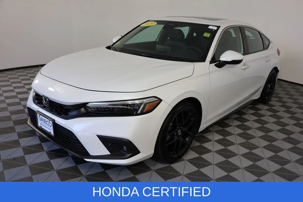 Certified Used 2023 White Honda Sport Touring image 4
