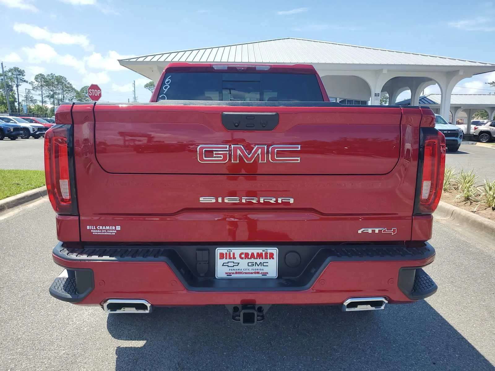 New 2026 Volcanic Red Tintcoat GMC AT4 image 4
