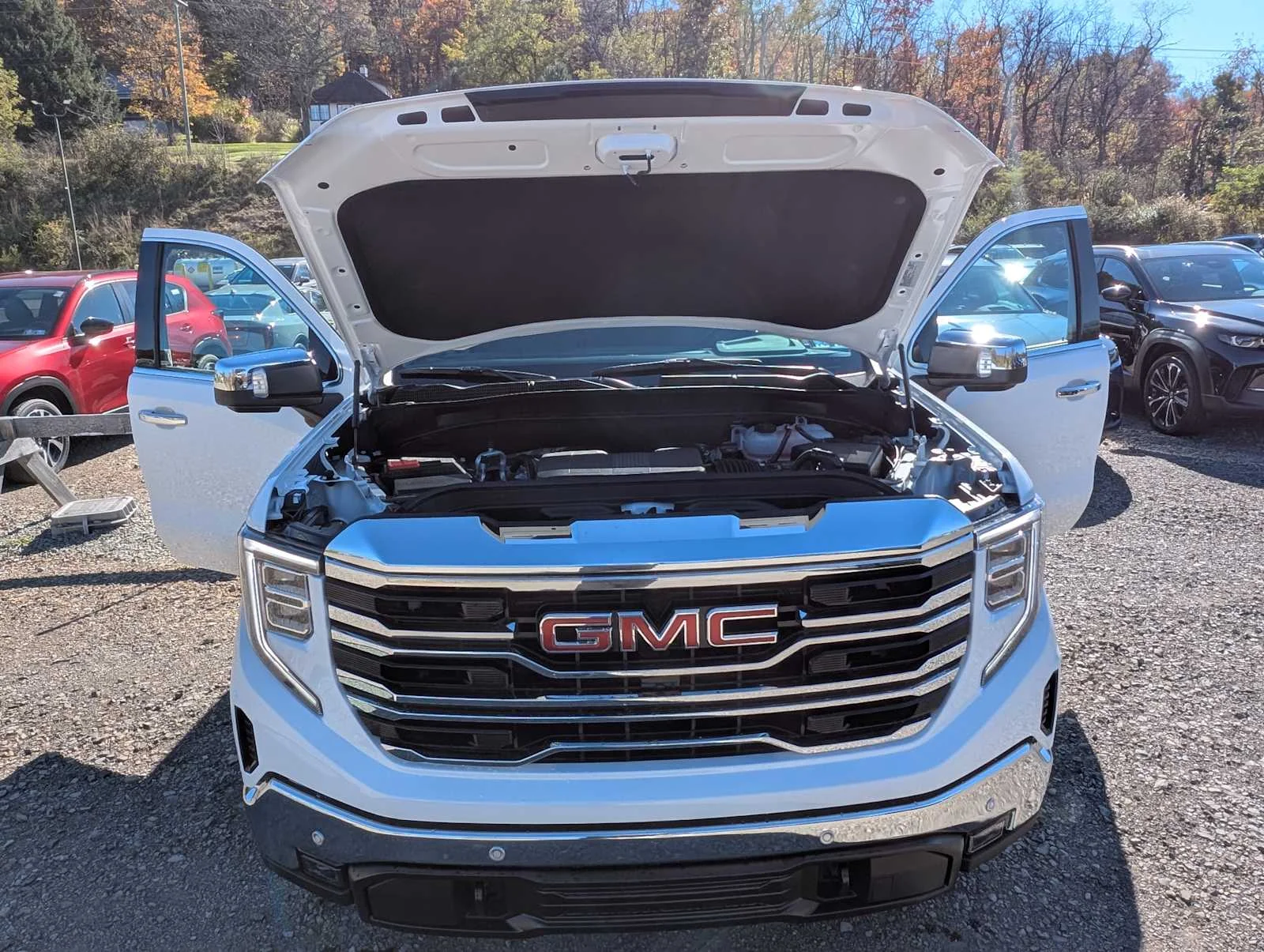 New 2026 Summit White GMC SLT image 11