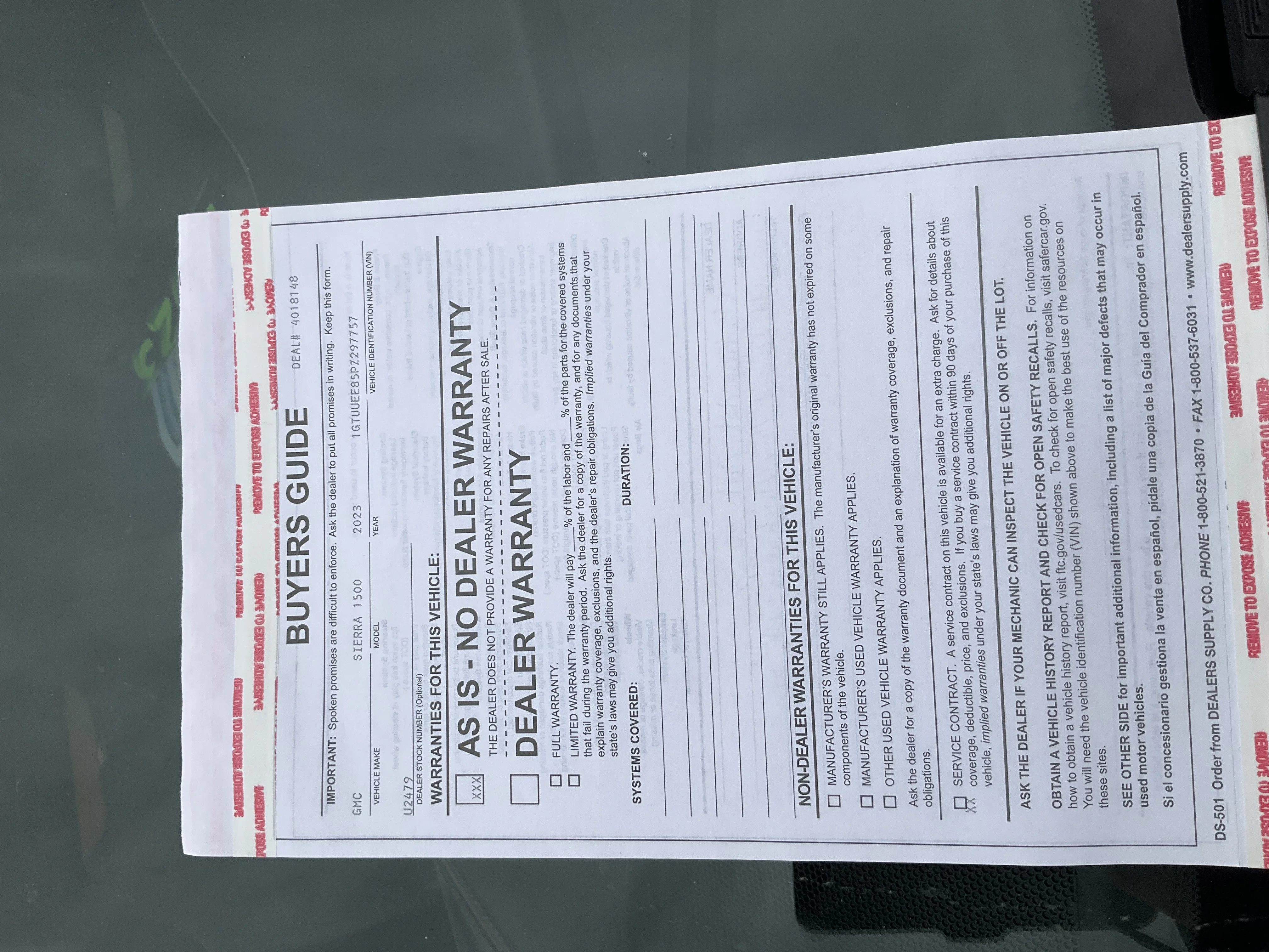 Used 2023 Gray GMC AT4 image 7