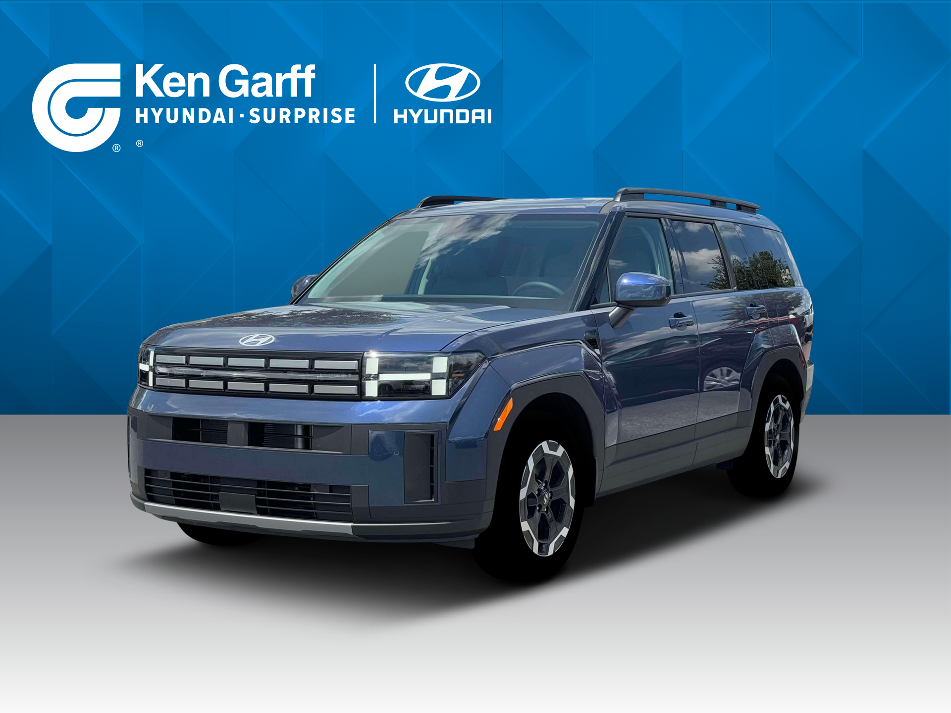 New 2026 Atlantis Blue Hyundai SEL FWD image 1