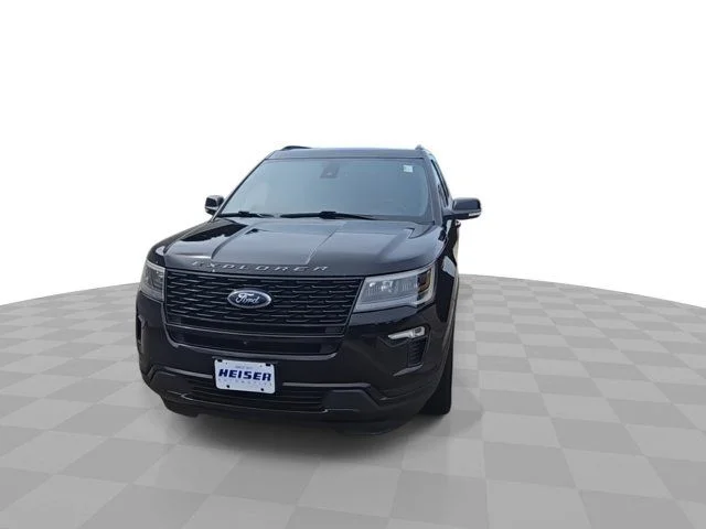 Certified Used 2019 Agate Black Metallic Ford Sport image 3
