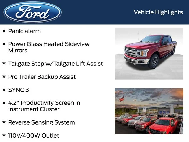 Used 2018 Red Ford XLT image 12