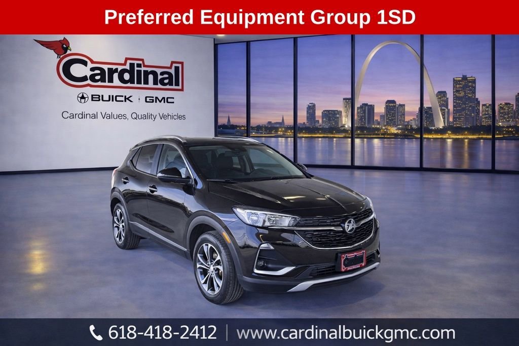 Black (Ebony Twilight Metallic) 2023 Buick Encore GX Select AWD SUV / Crossover All-Wheel Drive