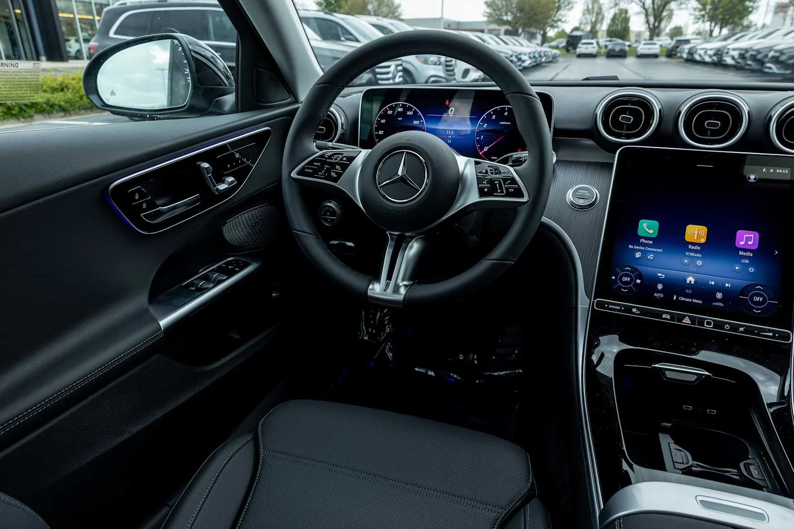 New 2026 Black Mercedes-Benz C 300 image 7