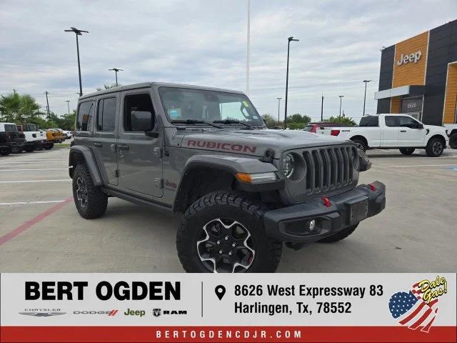 Used 2023 Gray Jeep Rubicon image 1