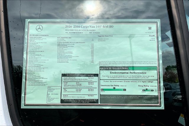 New 2026 Arctic White Mercedes-Benz Cargo 144 WB image 56
