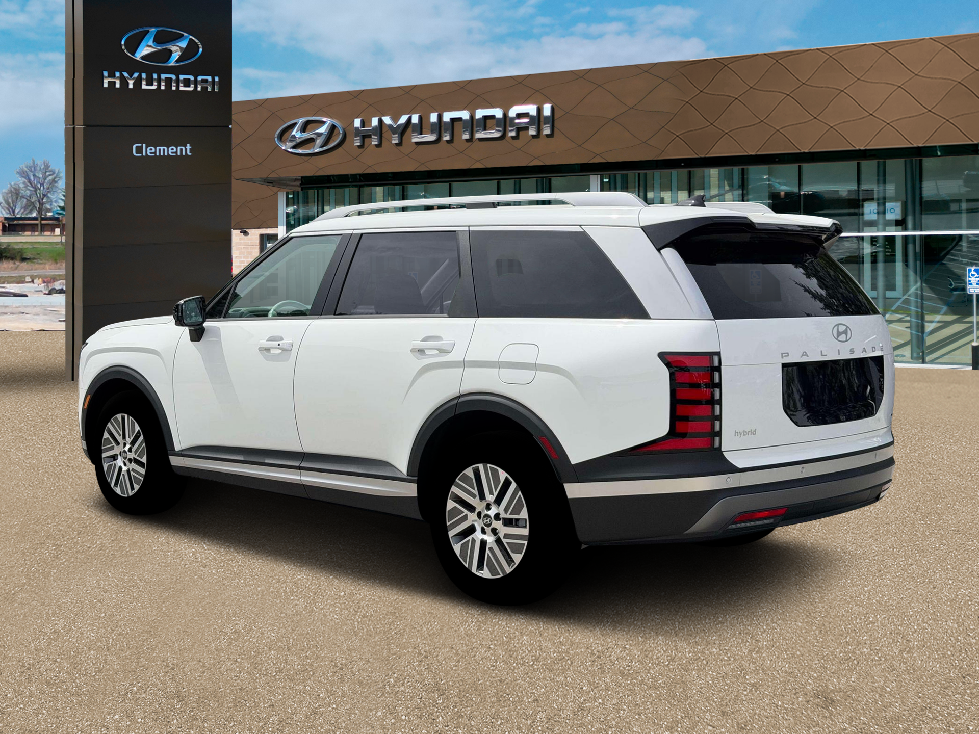 New 2026 White Hyundai SEL 8P image 4