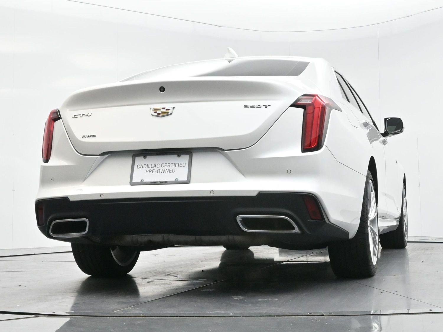 Used 2022 Crystal White Tricoat Cadillac Premium Luxury image 51
