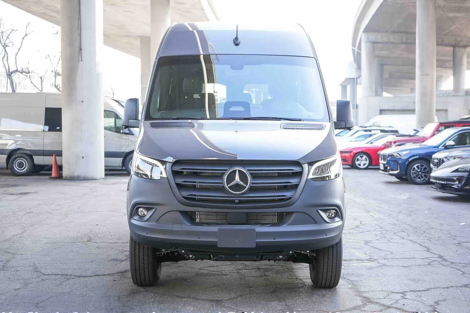 New 2026 Graphite Gray Mercedes-Benz Crew 144WB High Roof AWD 2.0L I4 Diesel Turbo HO image 2