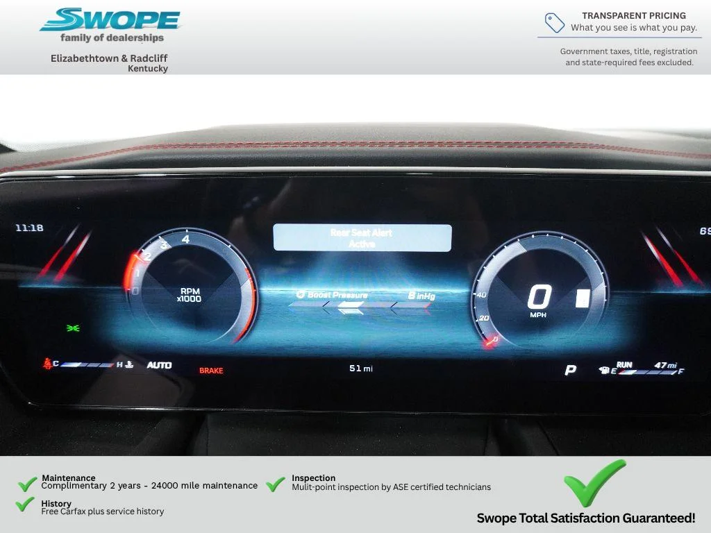 New 2026 Diamond Black Crystal Pearlcoat Dodge R/T Plus image 17