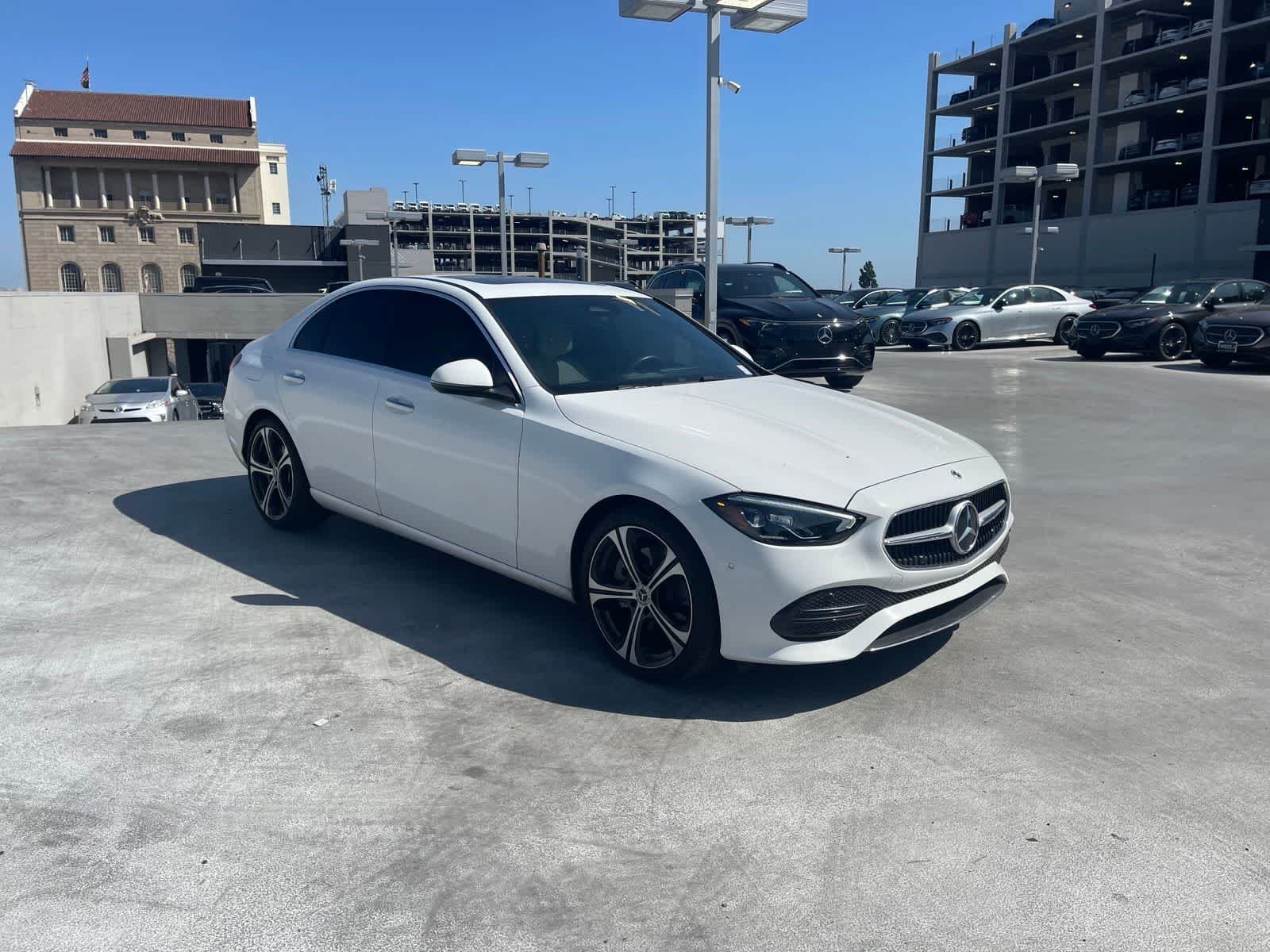 Certified Used 2024 Polar White Mercedes-Benz C 300 image 2