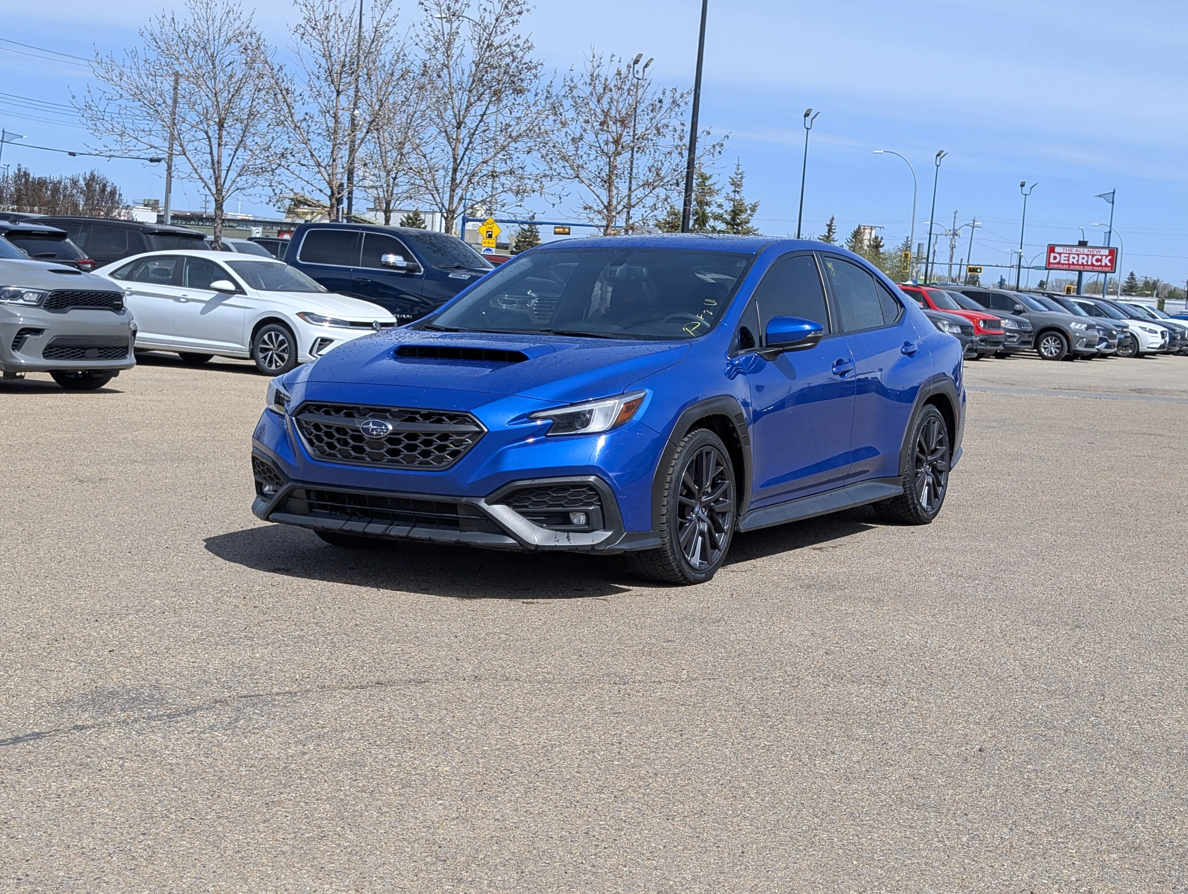 Used 2023 WR Blue Pearl Subaru Sport-tech image 2