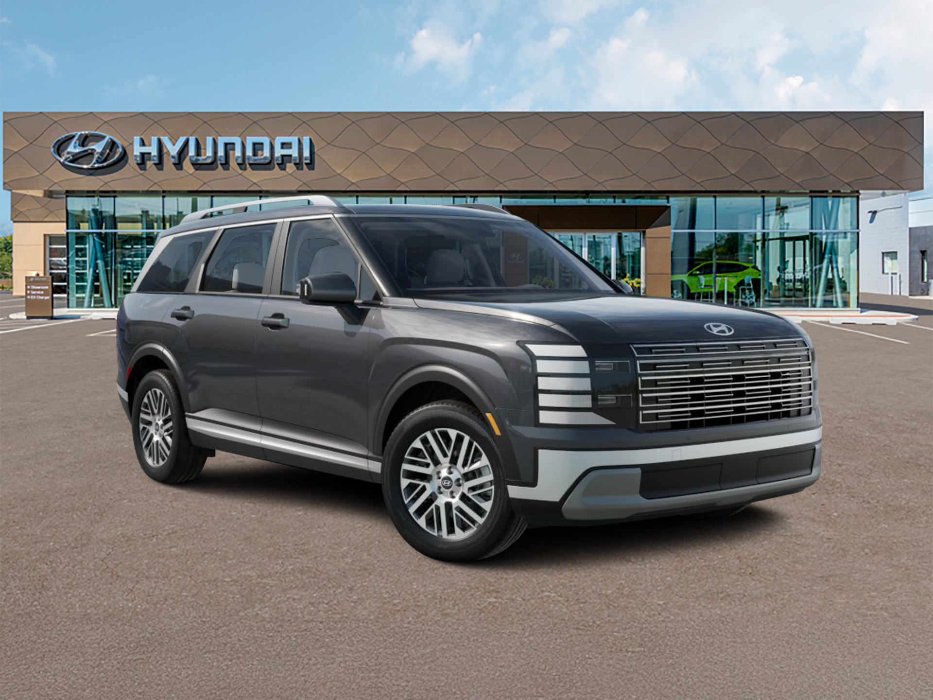 New 2027 Gray Hyundai SEL AWD image 7