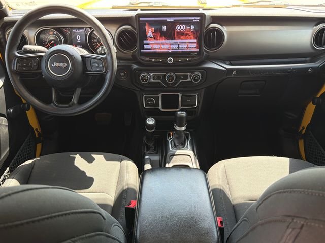 Used 2018 Yellow Jeep Unlimited Sport image 13