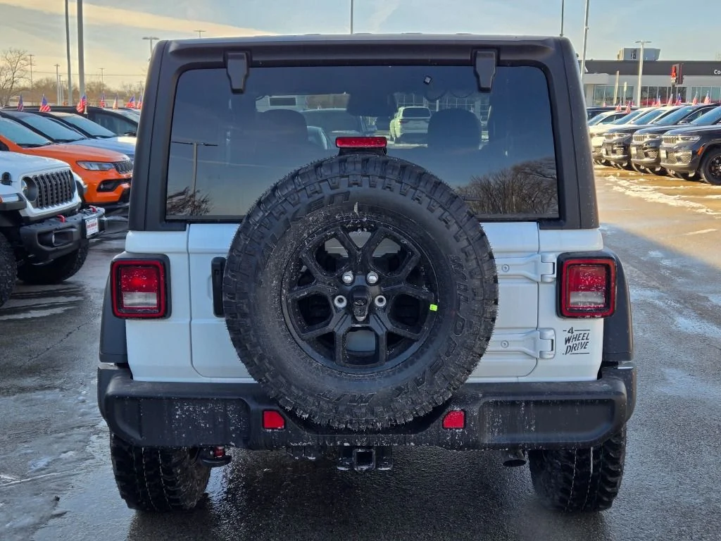 New 2026 Bright White Clear-Coat Exterior Paint Jeep Willys image 10