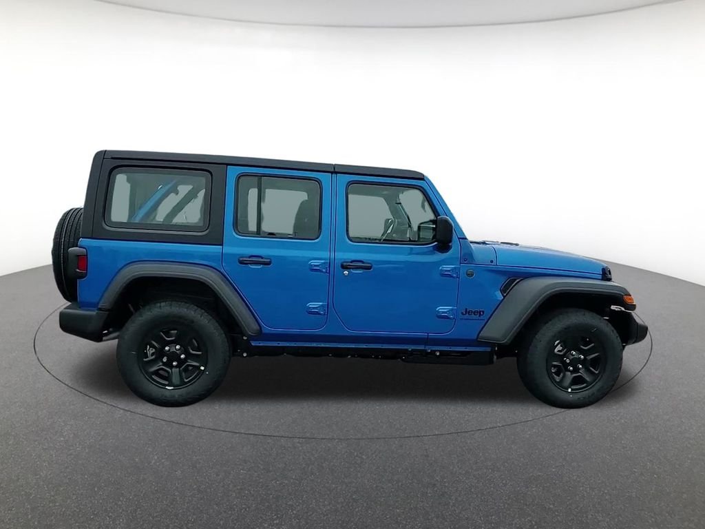 New 2026 Hydro Blue Pearl-Coat Exterior Paint Jeep Sport image 4