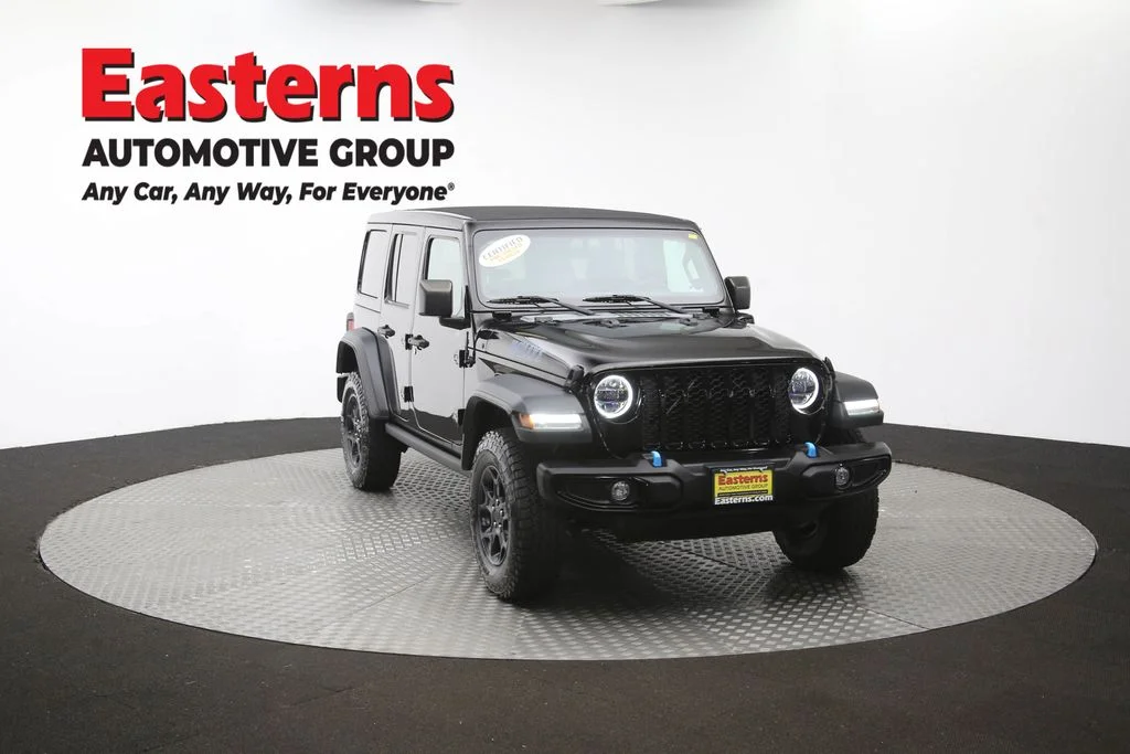 Used 2023 Black Jeep Willys 4xe image 51