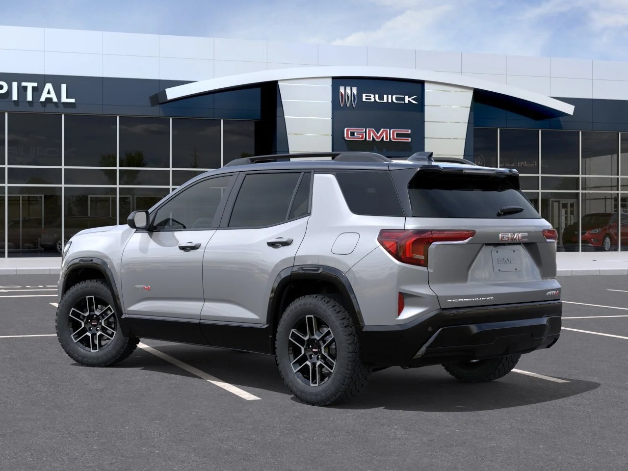New 2027 Sterling Metallic GMC AWD AT4 image 4