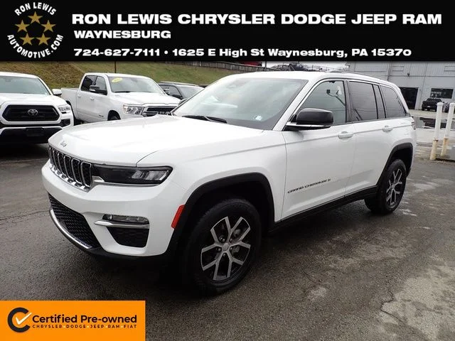 Used 2023 White Jeep Limited image 1