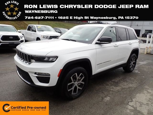 Used 2023 White Jeep Limited image 1