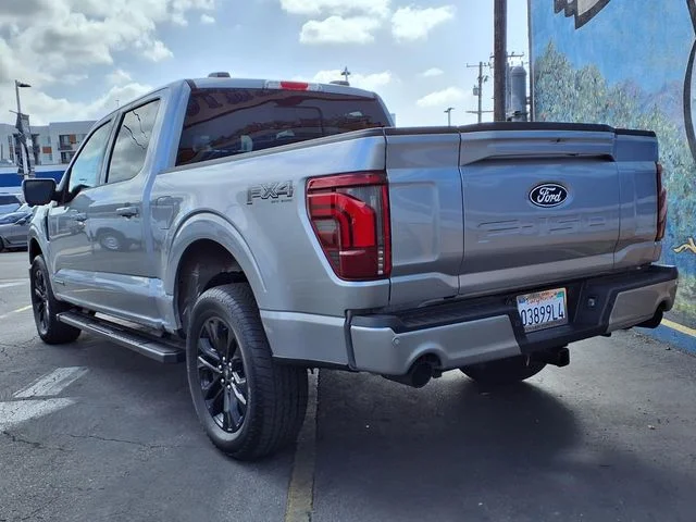 Certified Used 2025 Silver Metallic Ford Lariat image 3
