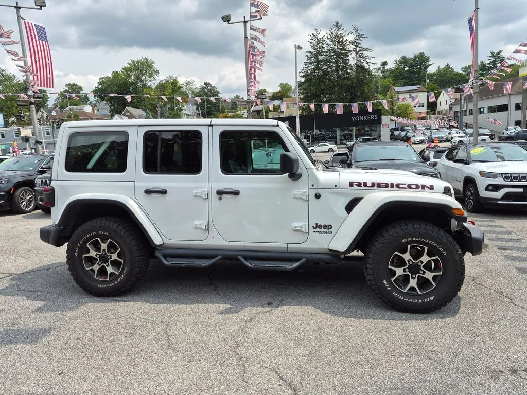 Used 2021 White Jeep Unlimited Rubicon image 5