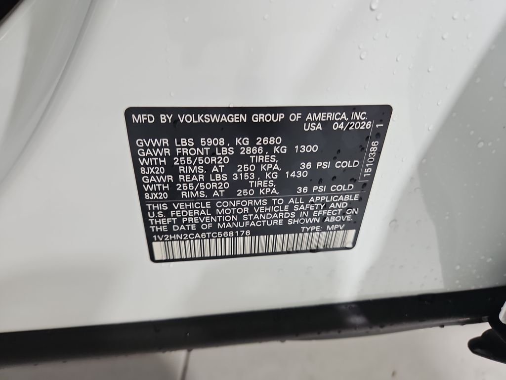 New 2026 White/off-white Volkswagen SE w/Technology image 26