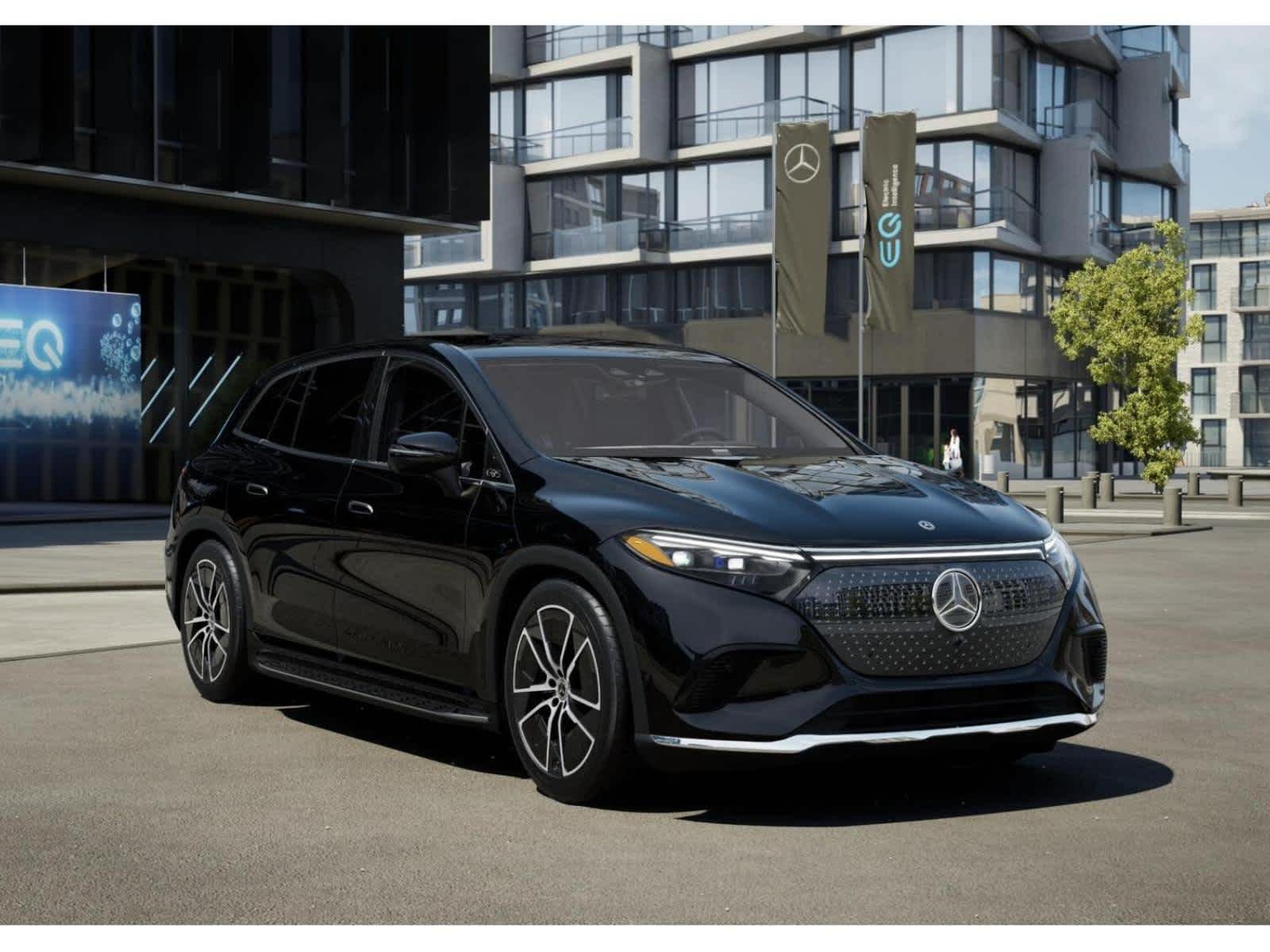 Used 2023 Obsidian Black Metallic Mercedes-Benz EQS 450+ image 9