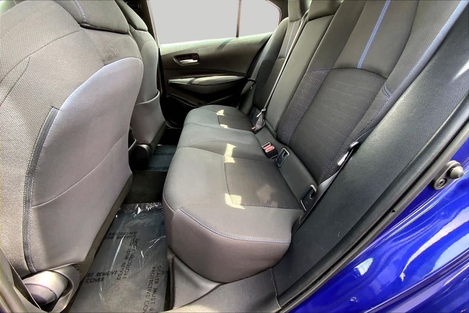 Used 2020 Blue Crush Metallic Toyota SE image 20