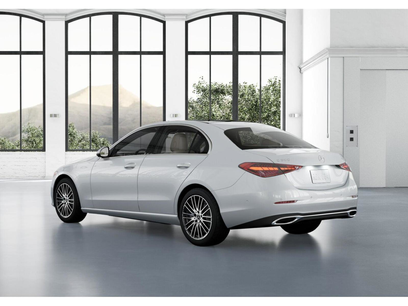 New 2026 MANUFAKTUR Moonlight White Metallic Mercedes-Benz C 300 4MATIC® Sedan image 29