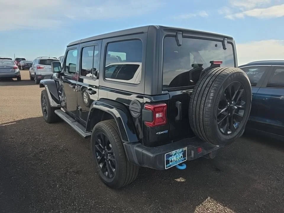 Certified Used 2023 Black Jeep Sahara 4xe image 4