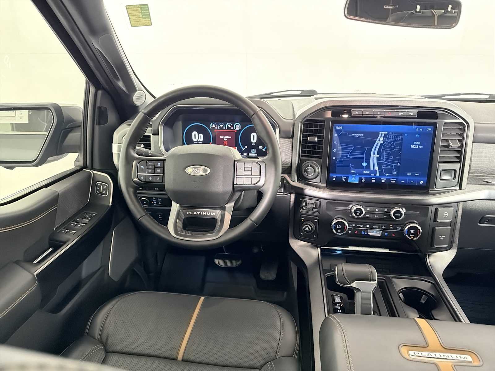Used 2021 Carbonized Gray Metallic Ford Platinum image 24
