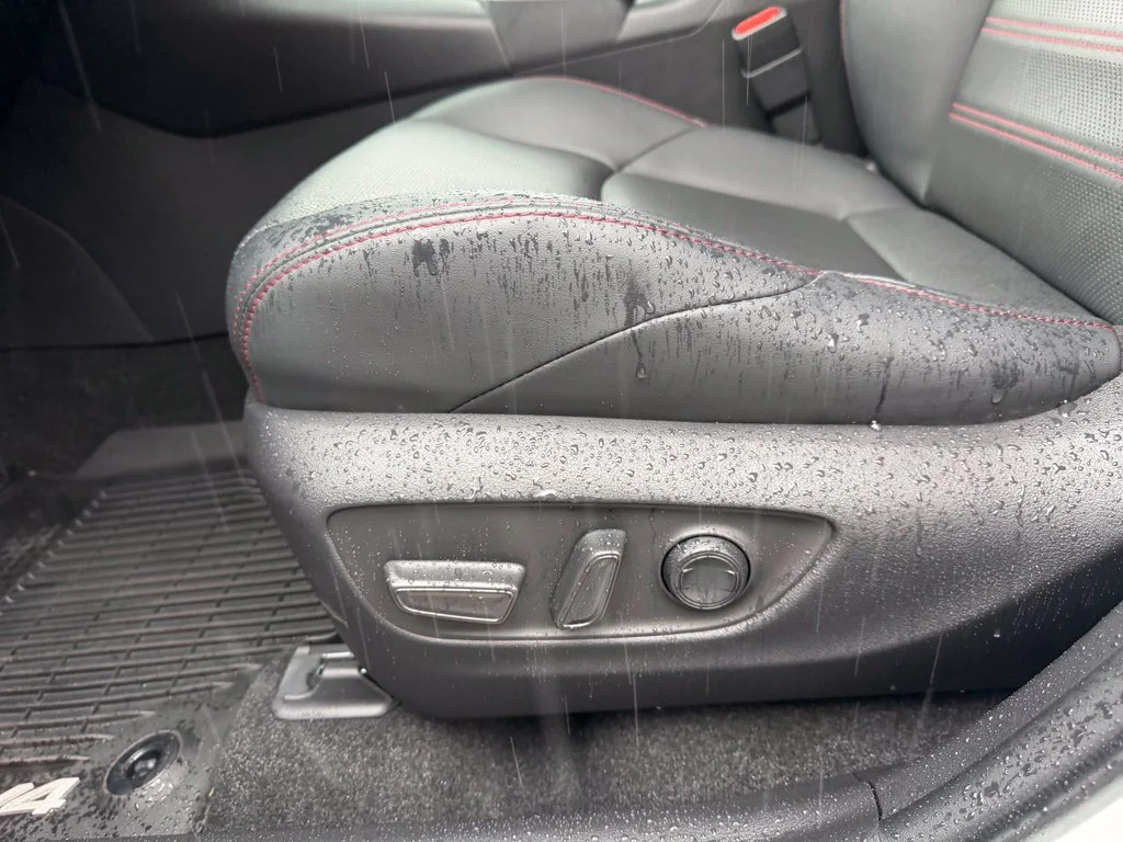 Used 2025 Wind Chill Pearl/Midnight Black Metallic Toyota XSE image 14