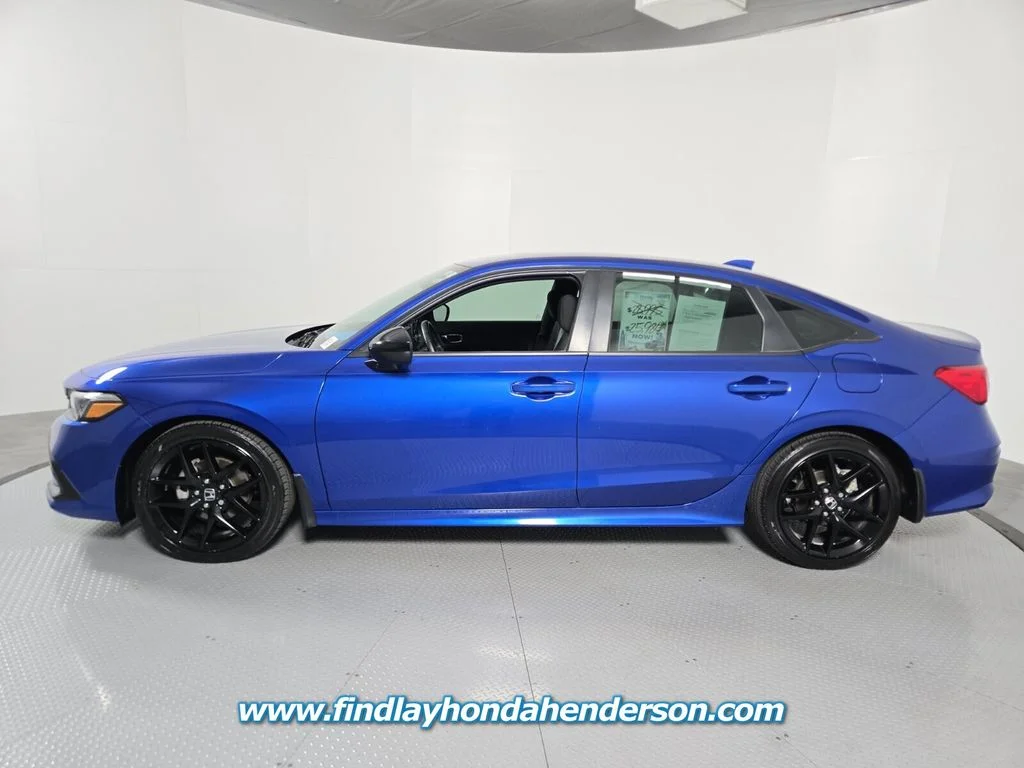 Certified Used 2024 Aegean Blue Metallic Honda Sport image 3