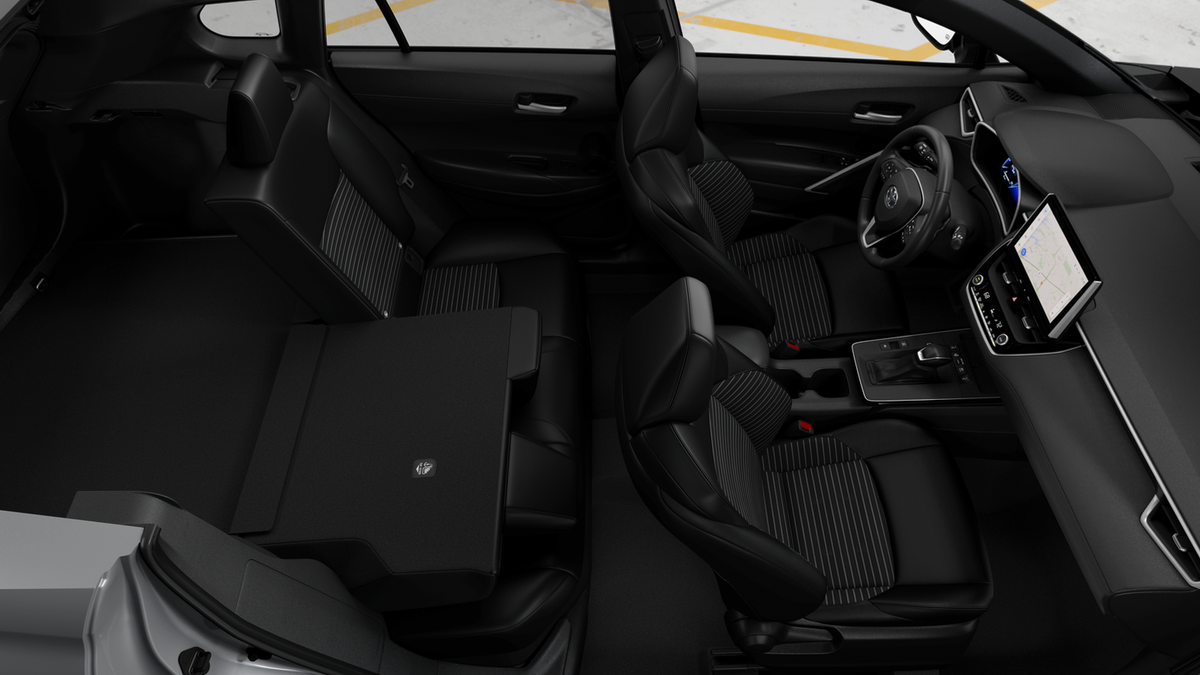 New 2026 Cavalry Blue with Jet Black roof Toyota Hybrid XSE image 22