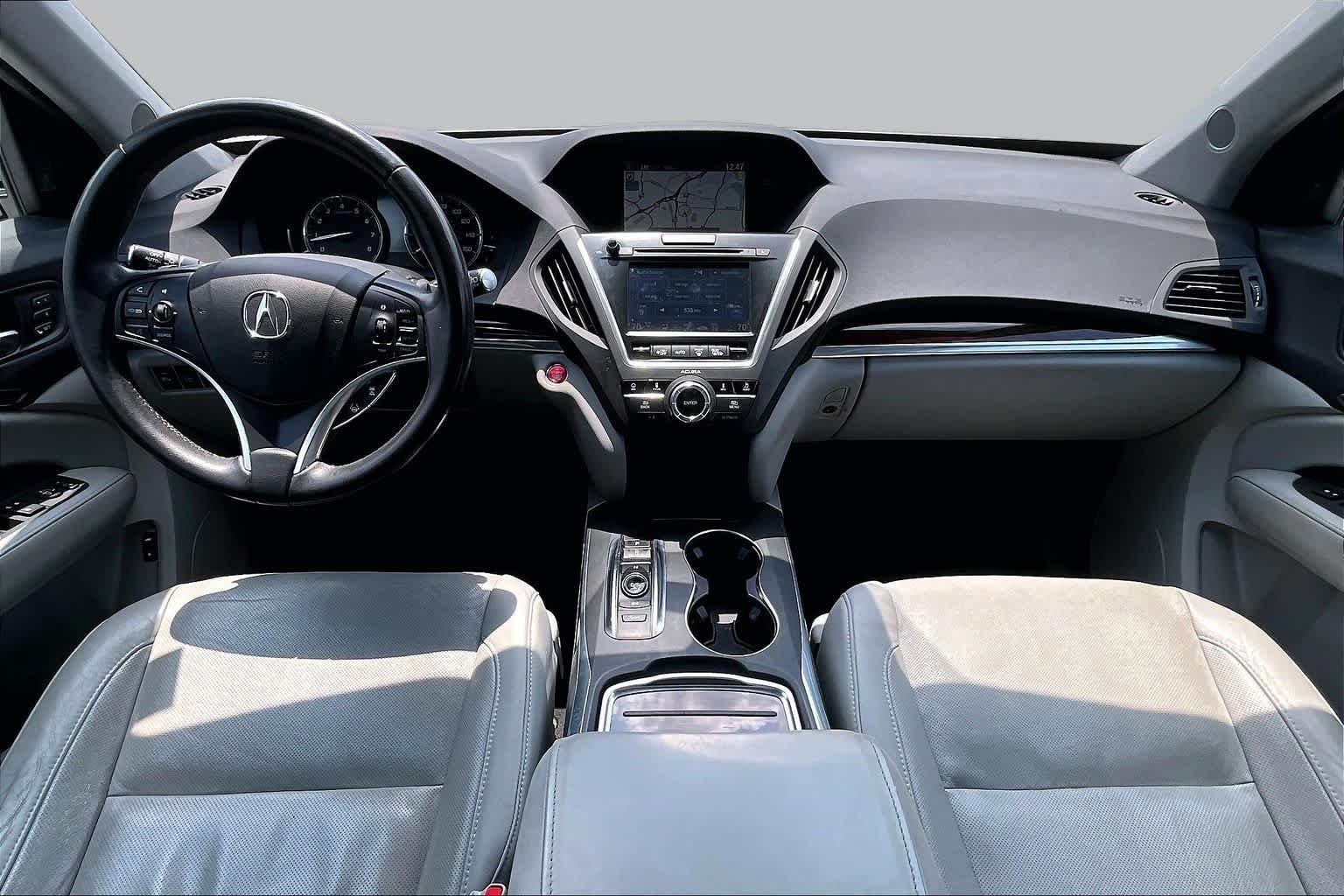 Used 2016 Graphite Luster Metallic Acura w/Advance image 16