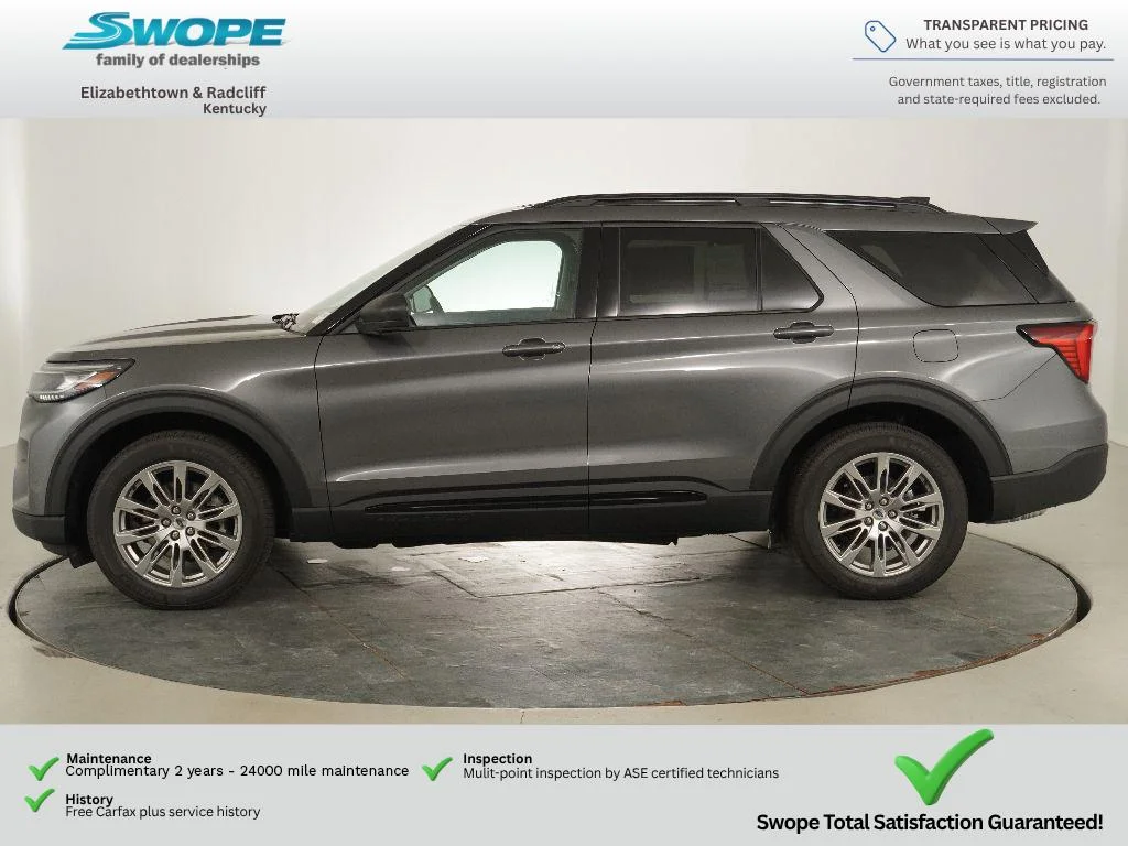 New 2026 Carbonized Gray Metallic Ford Active image 9